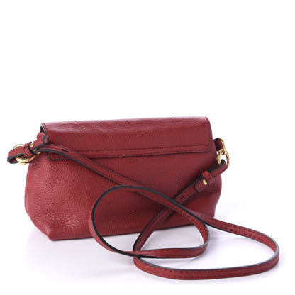 Chloe Calfskin Marcie Pochette Crossbody Bag Poppy 3 of 10