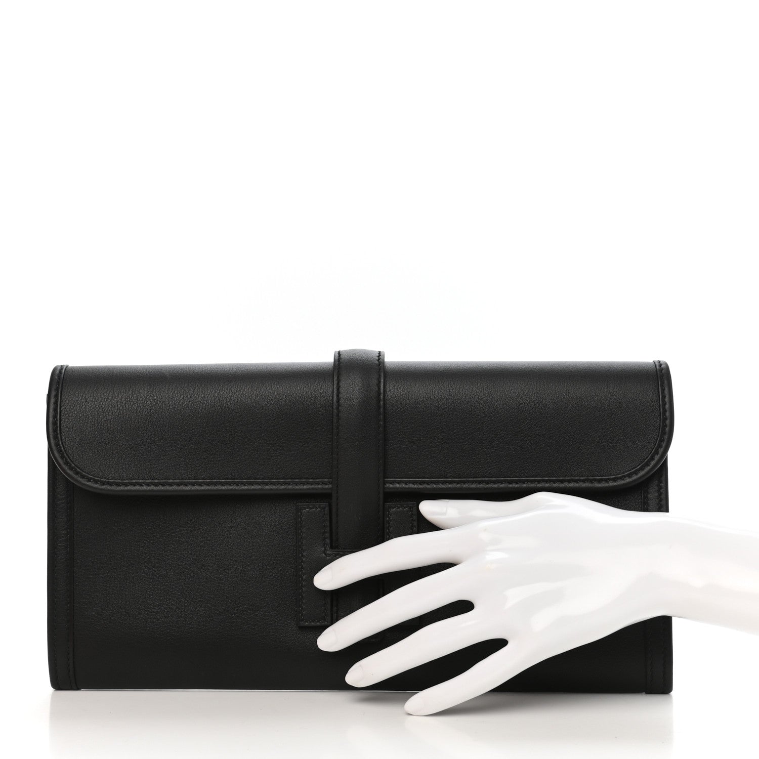 Hermes Swift Jige Elan 29 Clutch Black 2 of 7