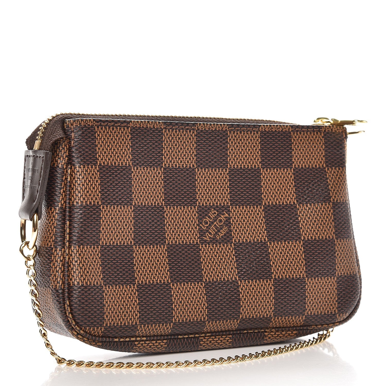 Louis Vuitton Damier Ebene Mini Pochette Accessories 3 of 8