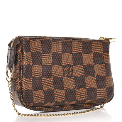 Louis Vuitton Damier Ebene Mini Pochette Accessories 3 of 8