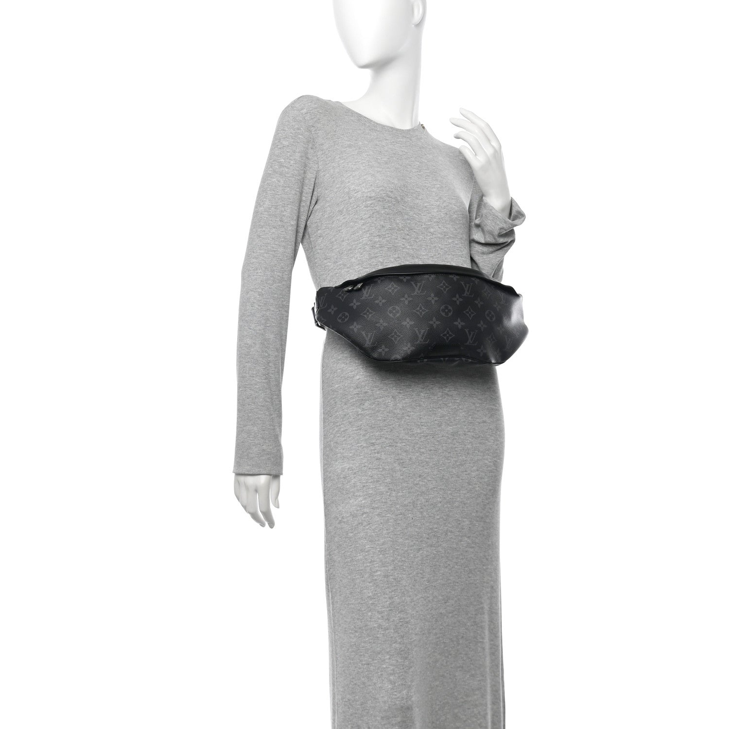 Louis Vuitton Monogram Eclipse Discovery Bumbag PM 2 of 9
