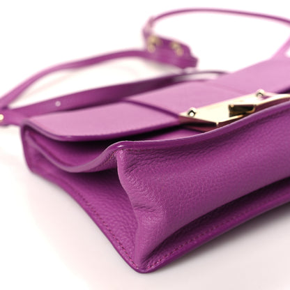Jimmy Choo Calfskin Rebel Crossbody Bag Purple 7 of 8