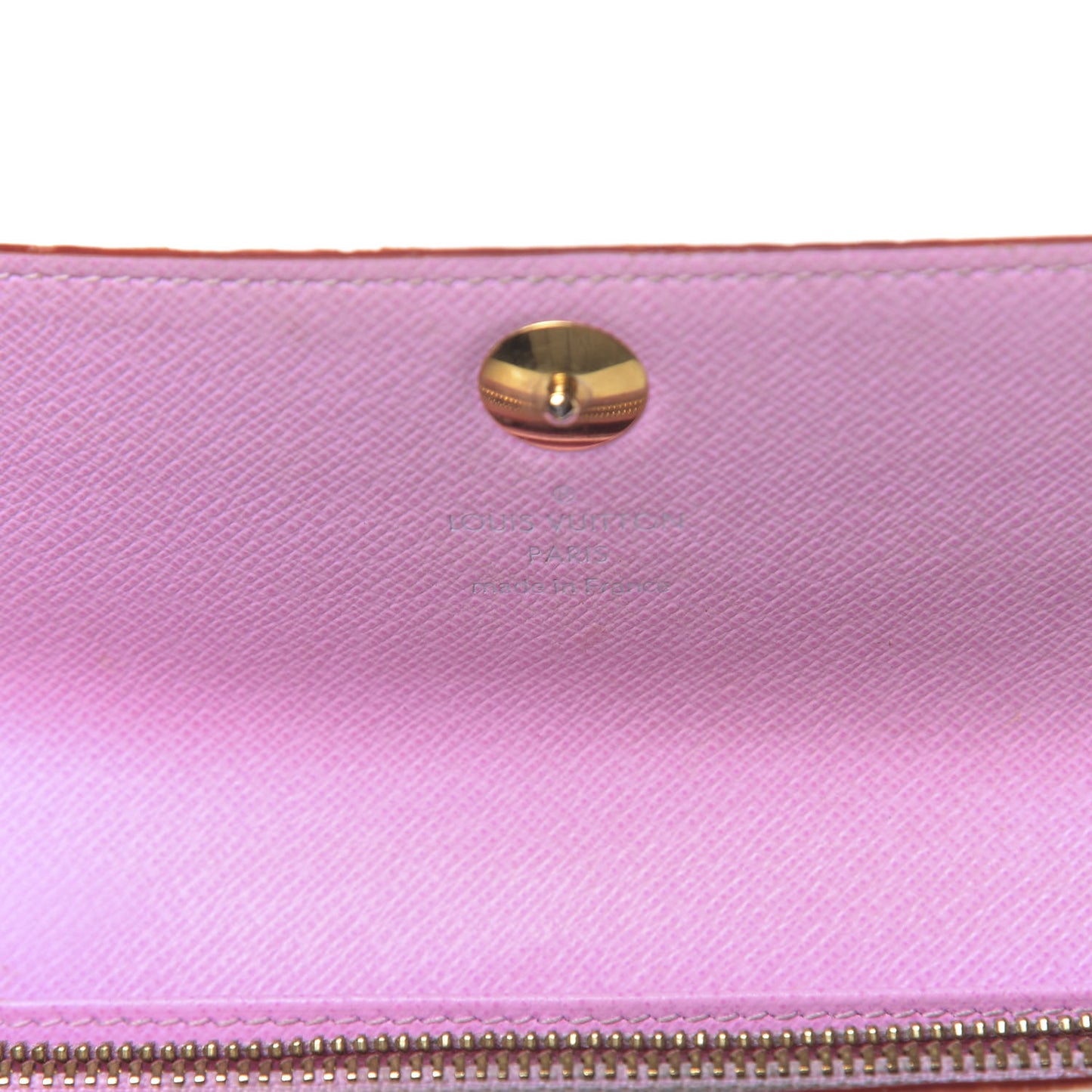 Monogram Multicolor Sarah Wallet White Litchi