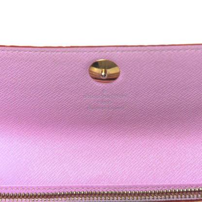 Louis Vuitton Monogram Multicolor Sarah Wallet White Litchi 6 of 15