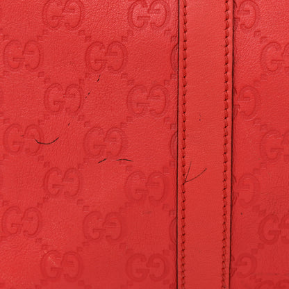 Gucci Guccissima Vitello Tender Medium Joy Boston Sporting Red 14 of 16