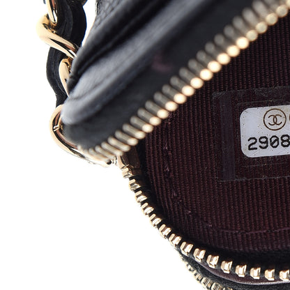 Chanel Caviar Quilted Small Clutch With Chain Black 9 of 11