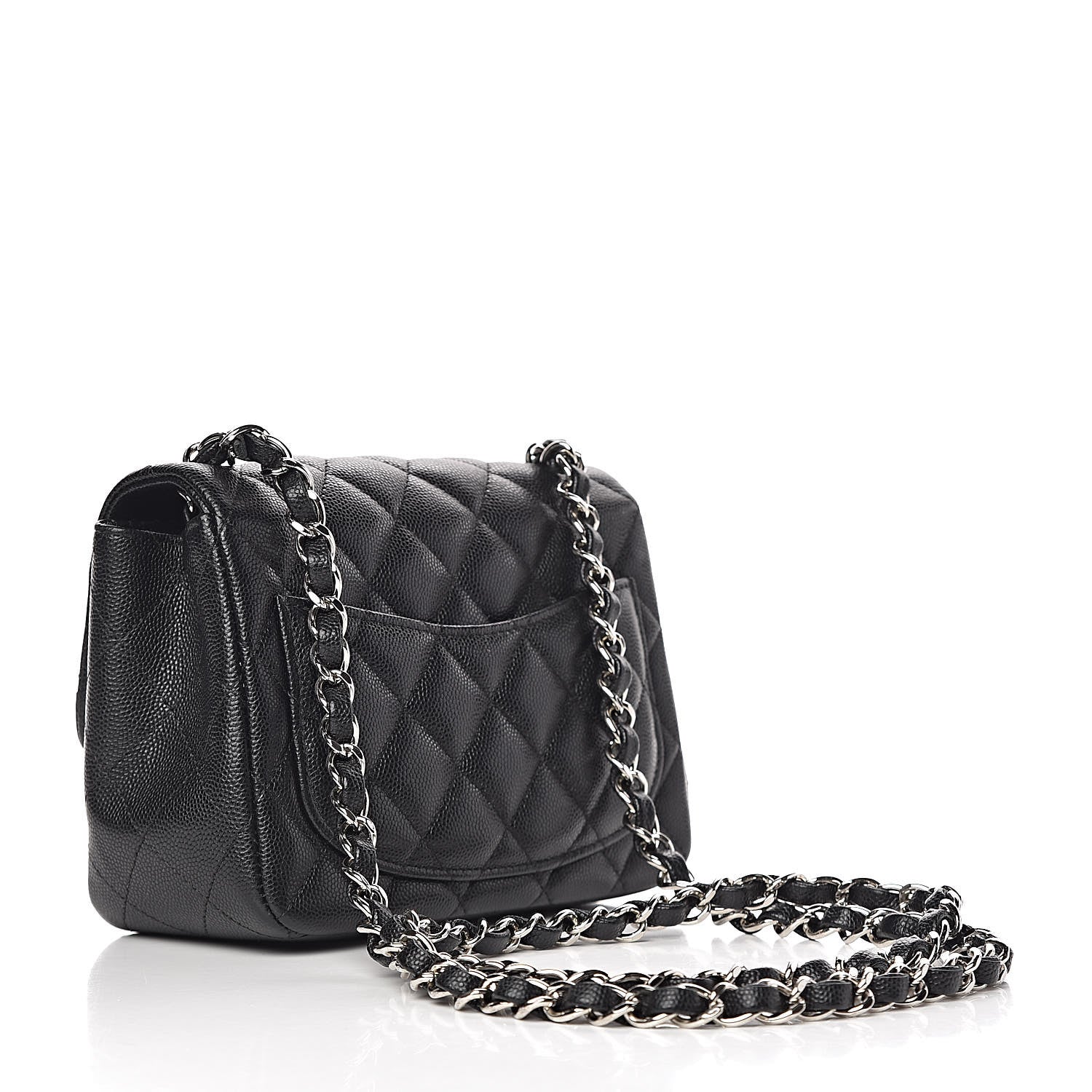 Chanel Caviar Quilted Mini Square Flap Black 3 of 15