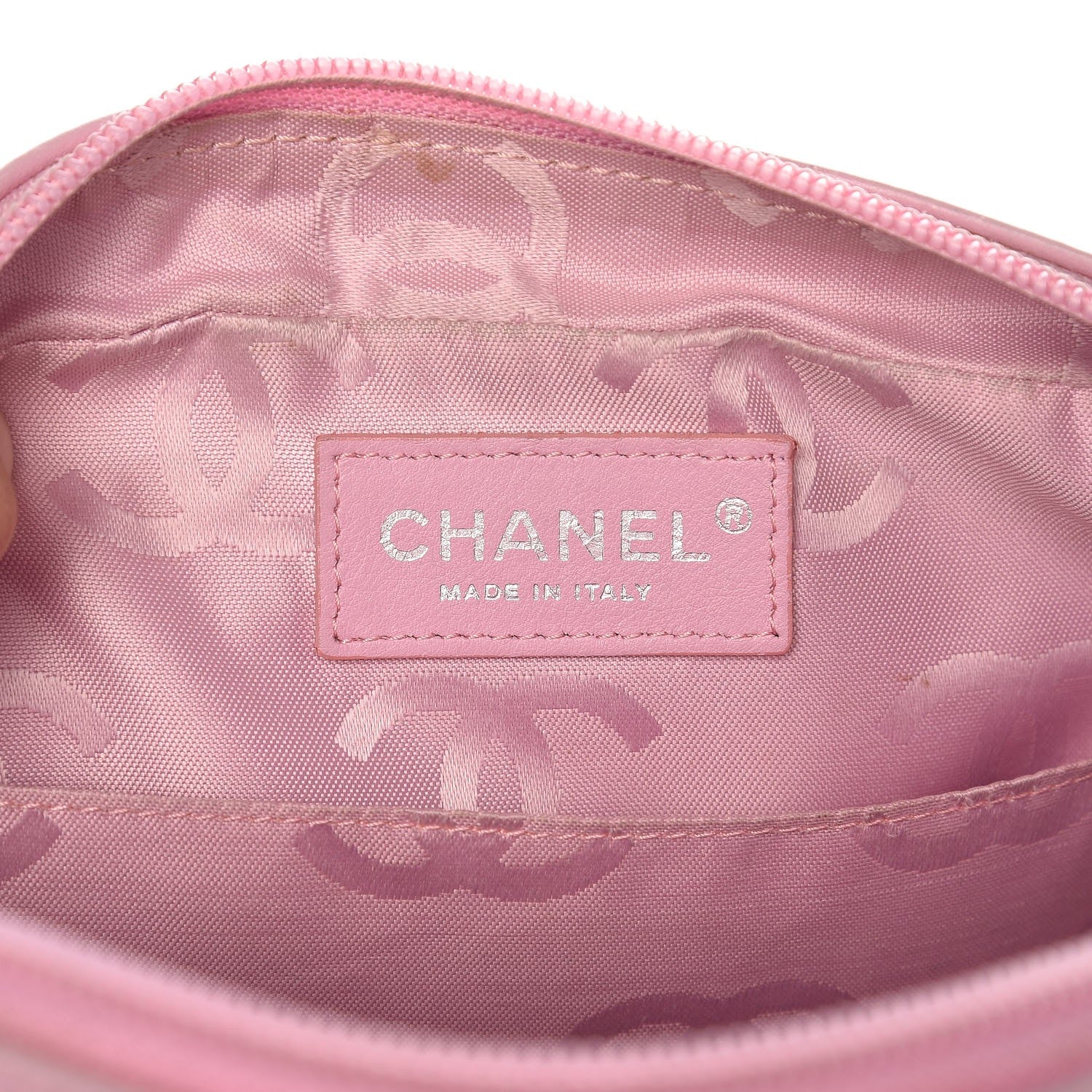 Chanel Calfskin Quilted Cambon Camera Bag Pink Black 7 of 11