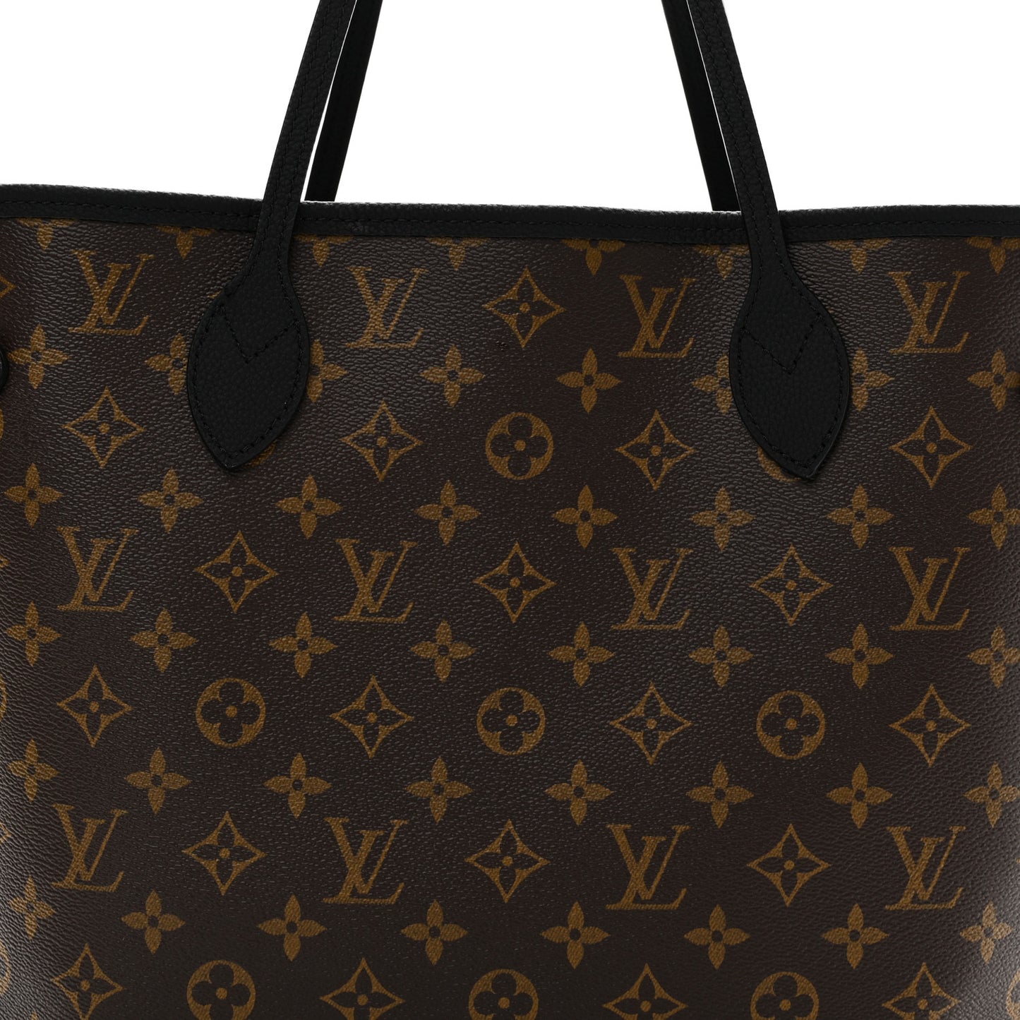 Monogram Calfskin Neo Neverfull Inside Out MM Black