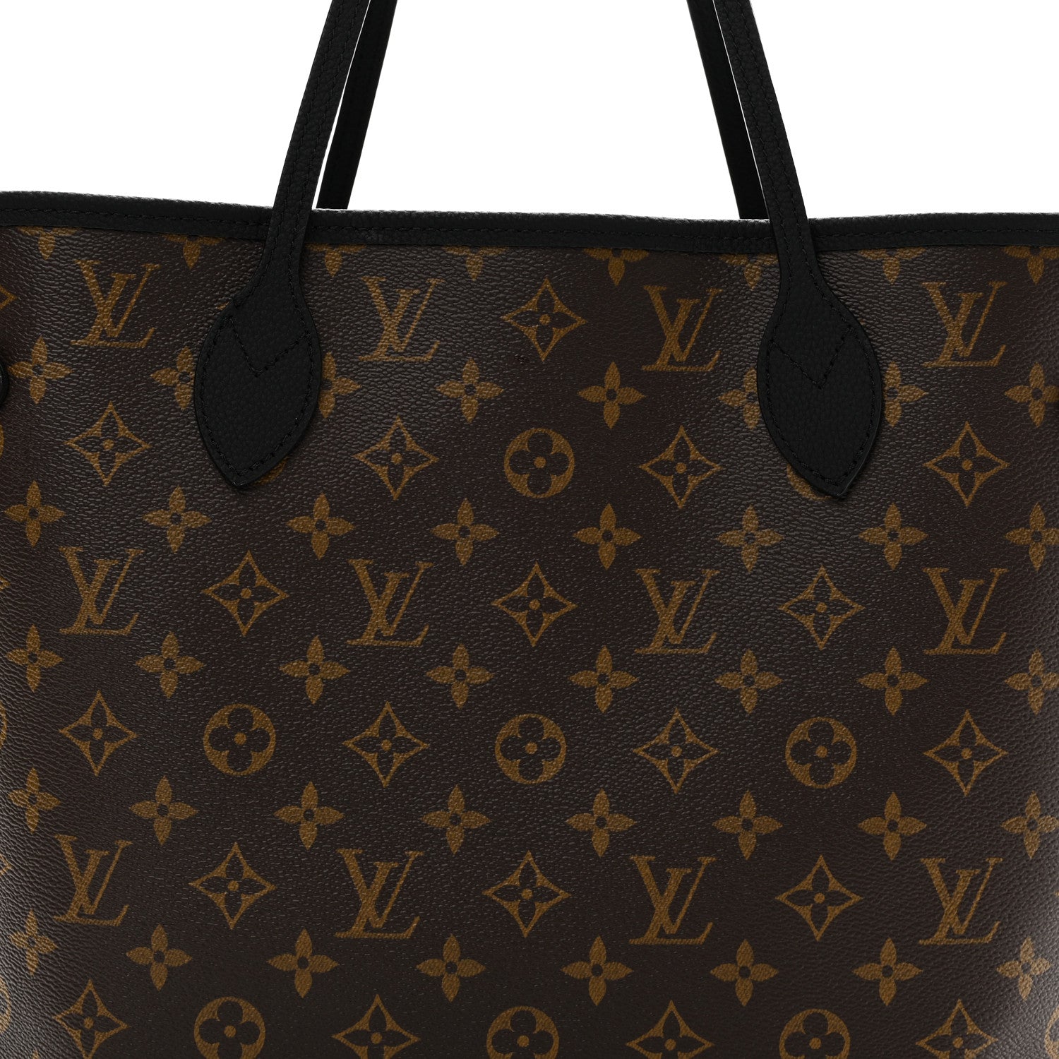 Louis Vuitton Monogram Calfskin Neo Neverfull Inside Out MM Black 11 of 16