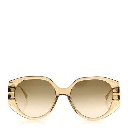 Fendi Acetate Fendigraphy Sunglasses FE40083U Gold 2 of 6