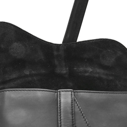 Christian Dior Ultra Matte Calfskin Saddle Belt Bag Black 9 of 10