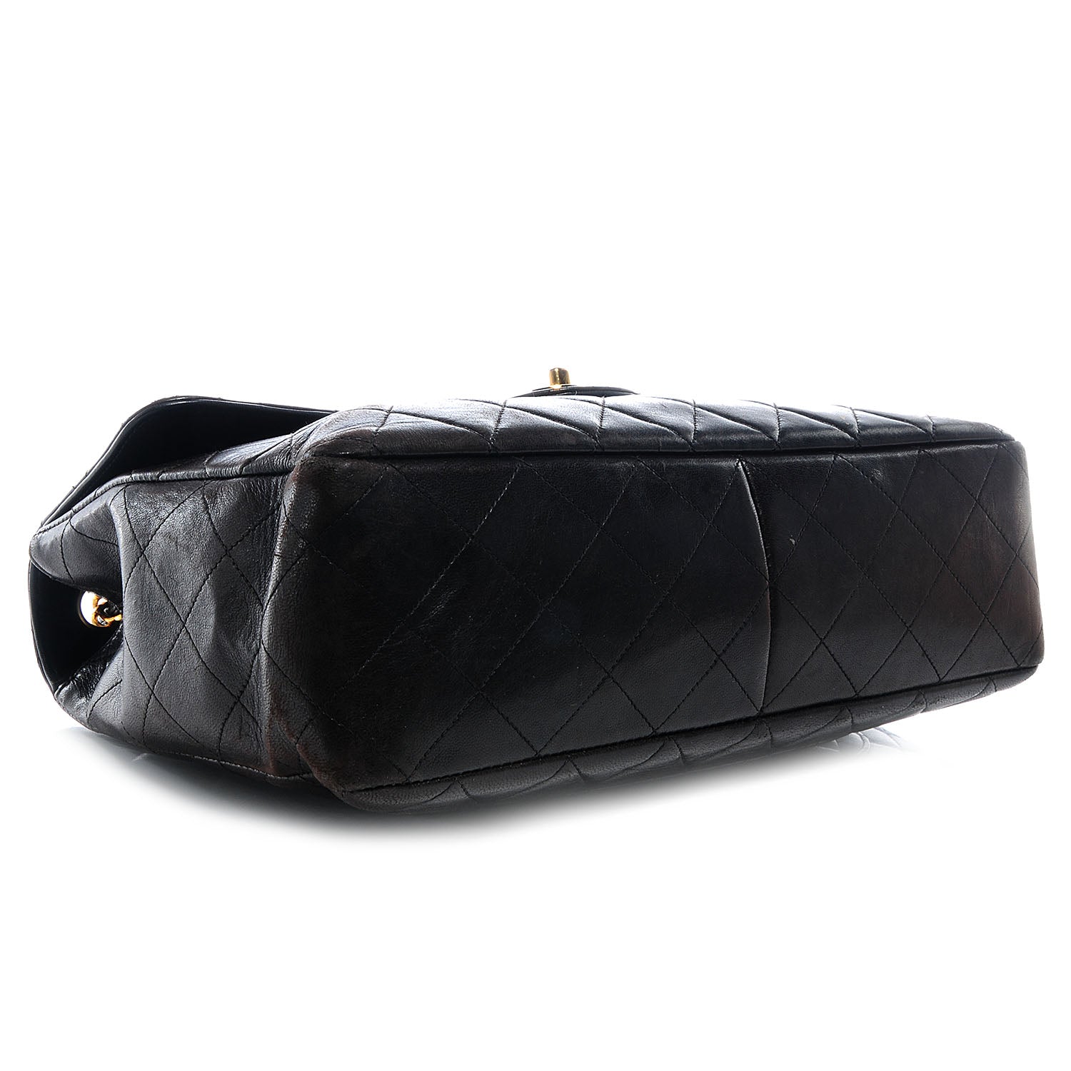 Chanel Lambskin Jumbo Flap Black 4 of 9