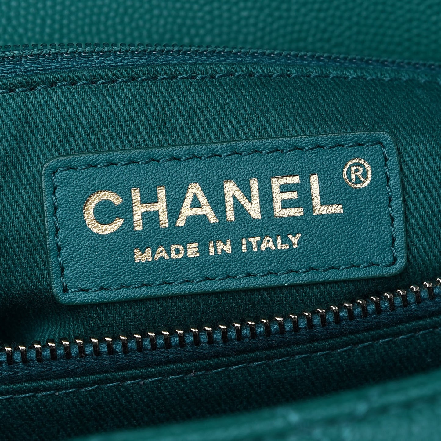 Caviar Quilted Medium Coco Handle Flap Green