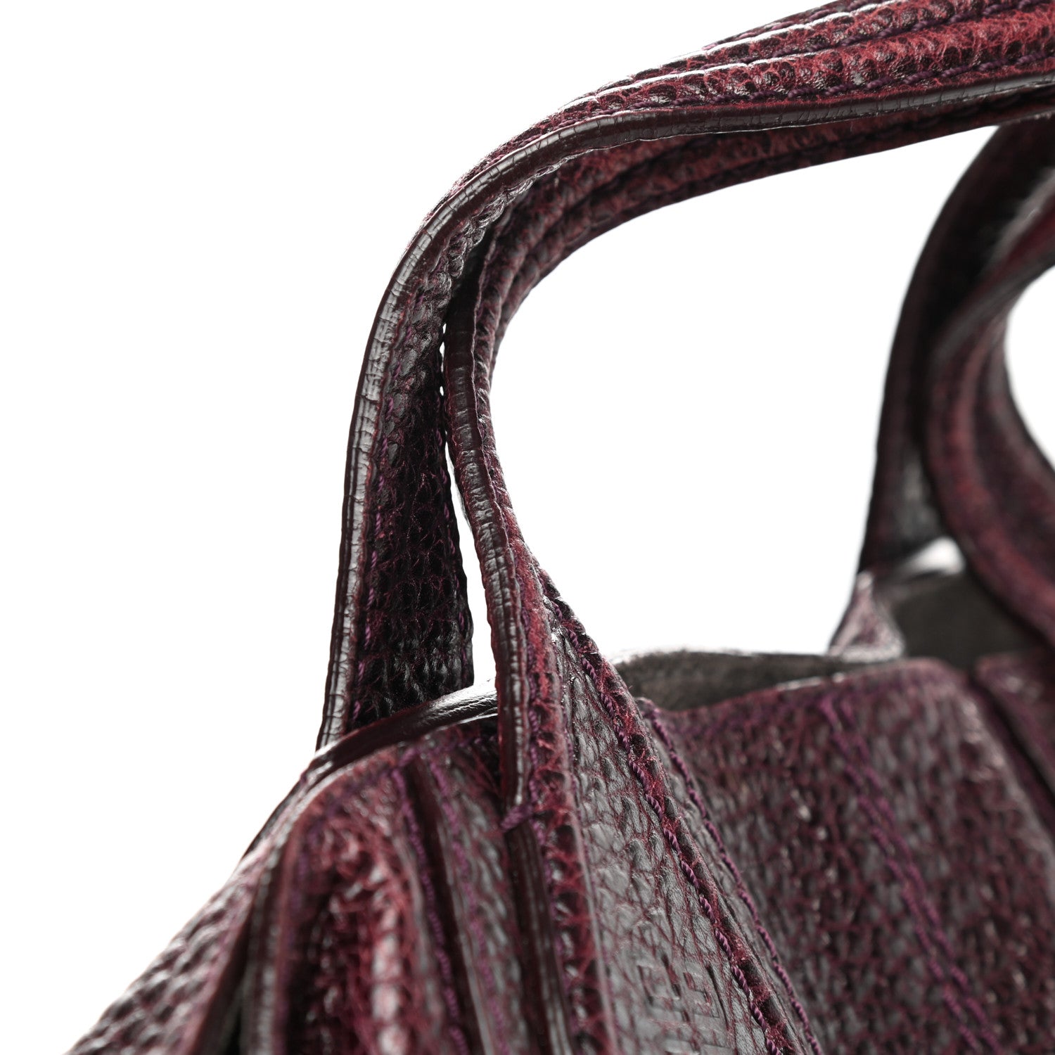 Givenchy Glazed Pebbled Calfskin North South Nightingale Purple 18 of 18