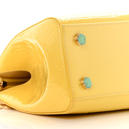 Louis Vuitton Vernis Brea MM Citrine 9 of 19