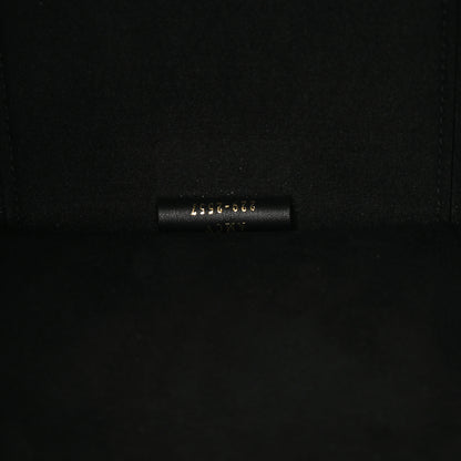 Fendi Vitello Plexiglass FF Embossed Medium Fendi Sunshine Shopper Tote Black 7 of 11