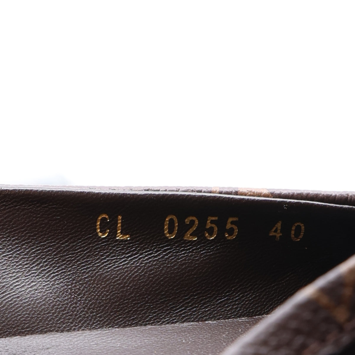 Monogram Grained Calfskin Flore Car Loafers 40 Cacao Brown
