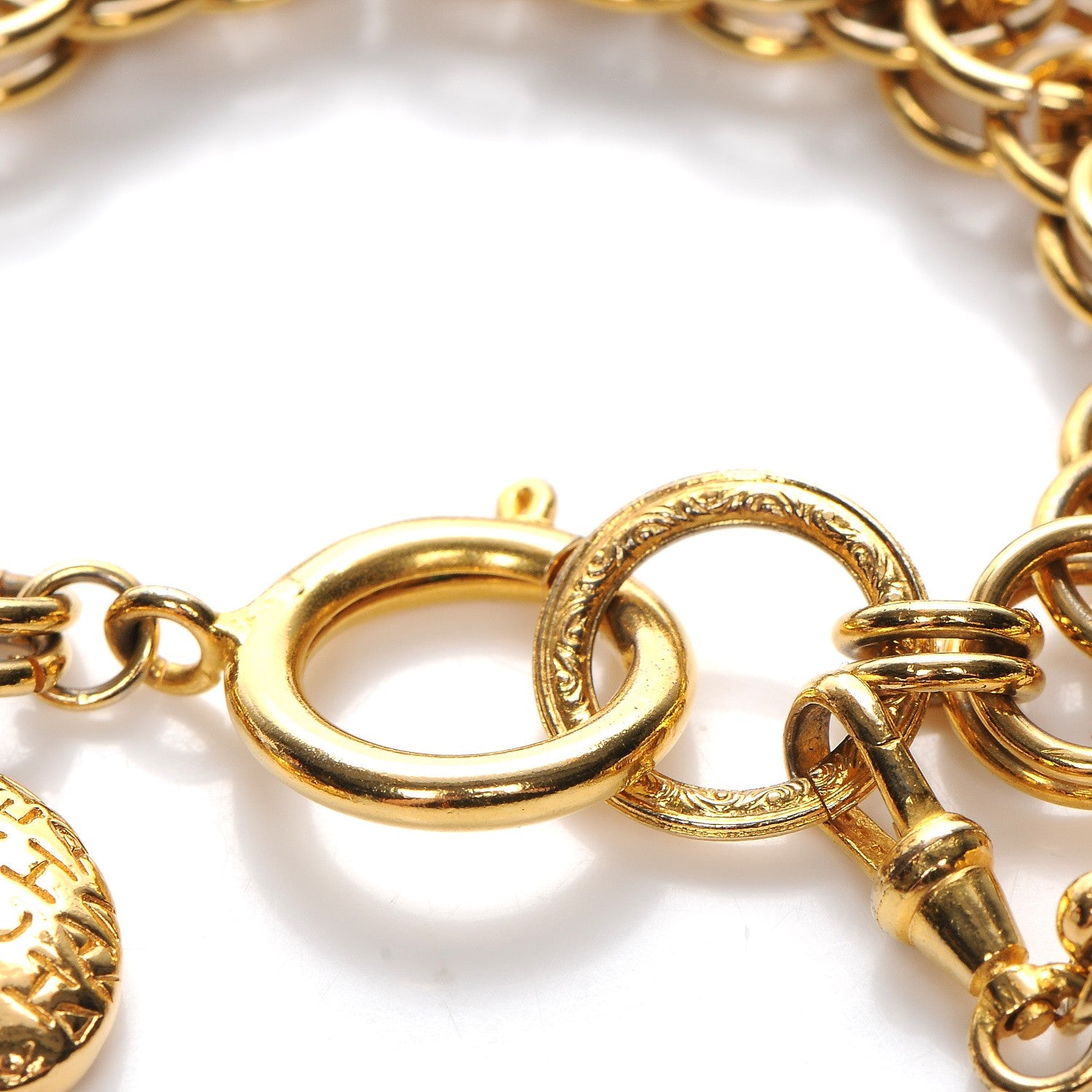 Chanel Charm Bracelet Gold 6 of 8
