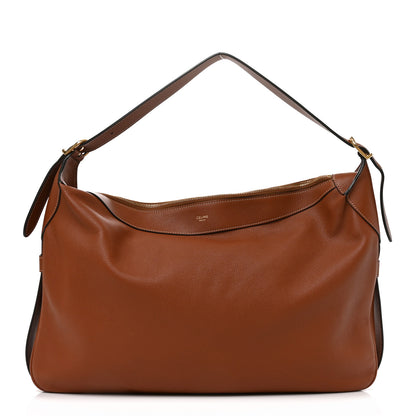 Celine Supple Calfskin Large Romy Shoulder Bag Tan 1 of 11