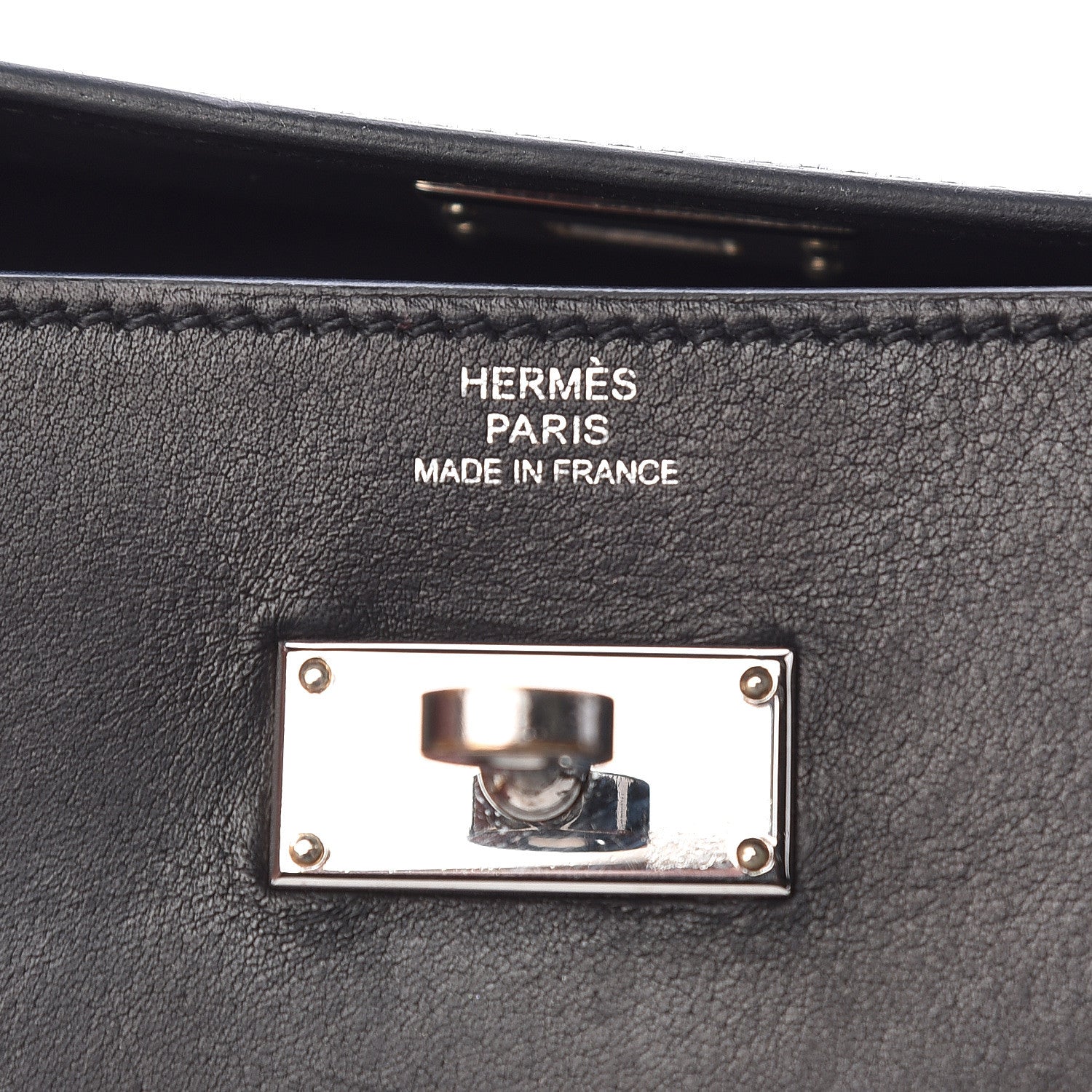 Hermes Box Kelly Longue Wallet Black 6 of 16