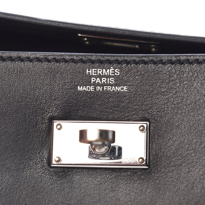 Hermes Box Kelly Longue Wallet Black 6 of 16