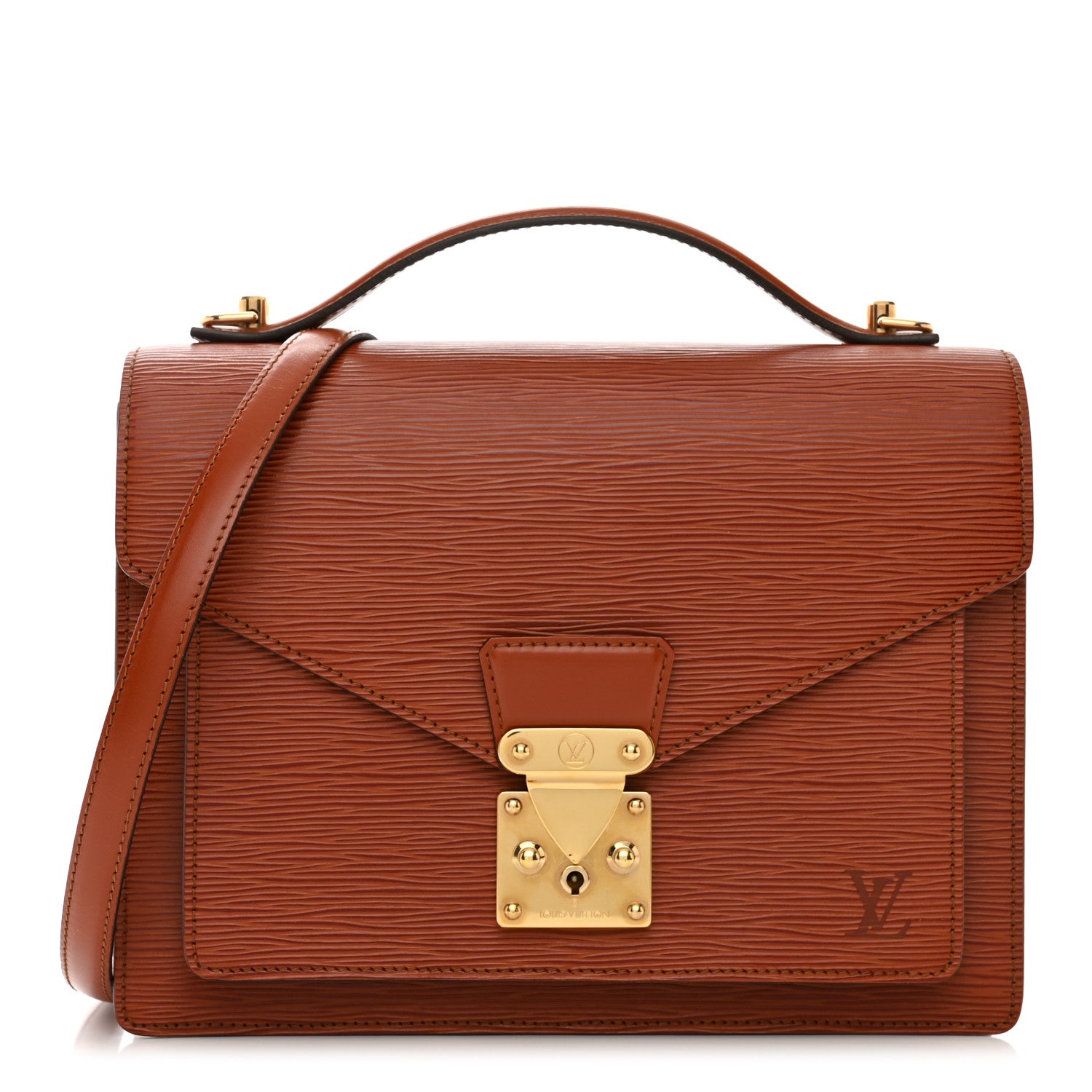 Louis Vuitton Epi Monceau BB Kenyan Fawn 1 of 9