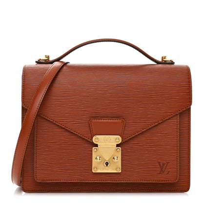 Louis Vuitton Epi Monceau BB Kenyan Fawn 1 of 9