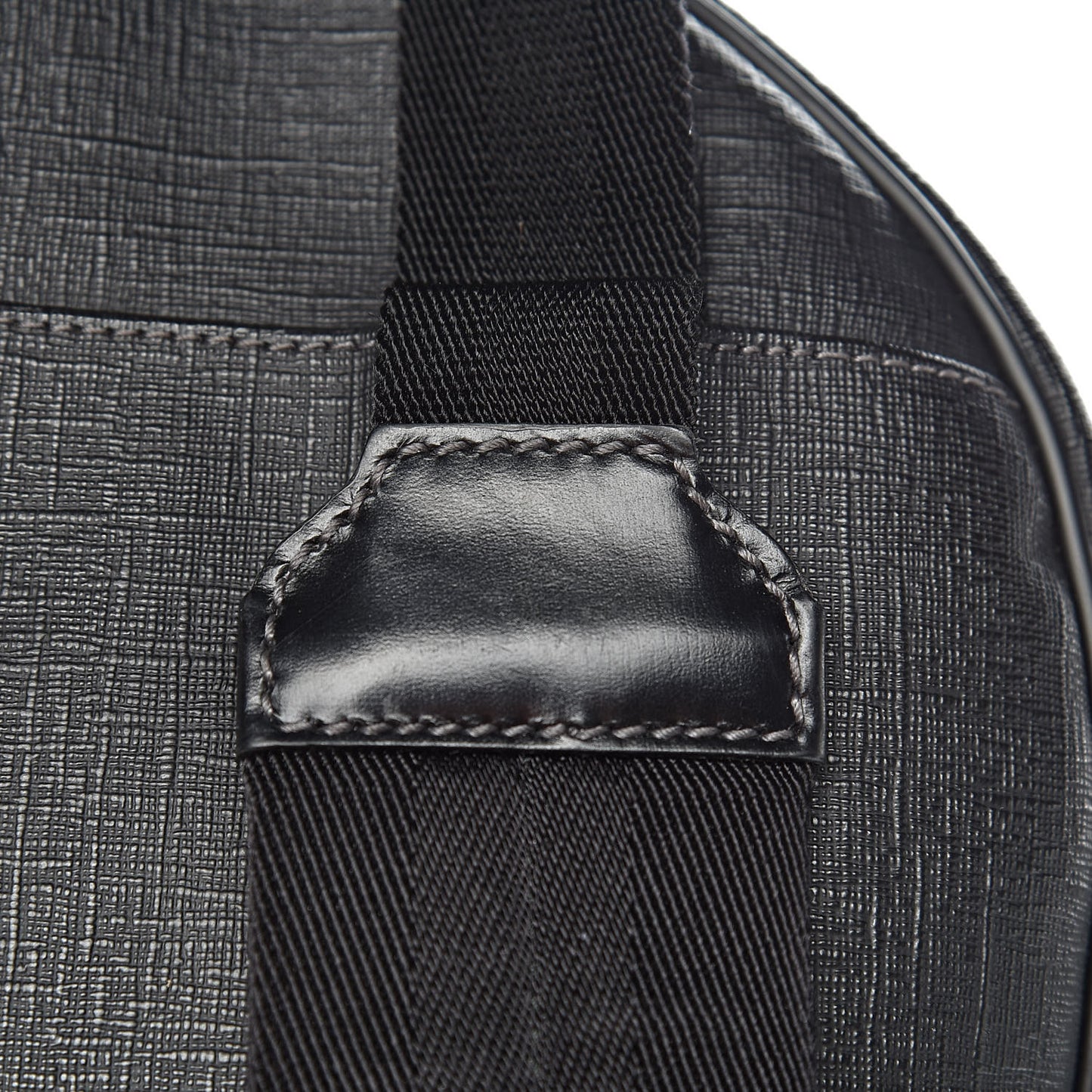 Coated Canvas Interlocking G Travel Backpack Black