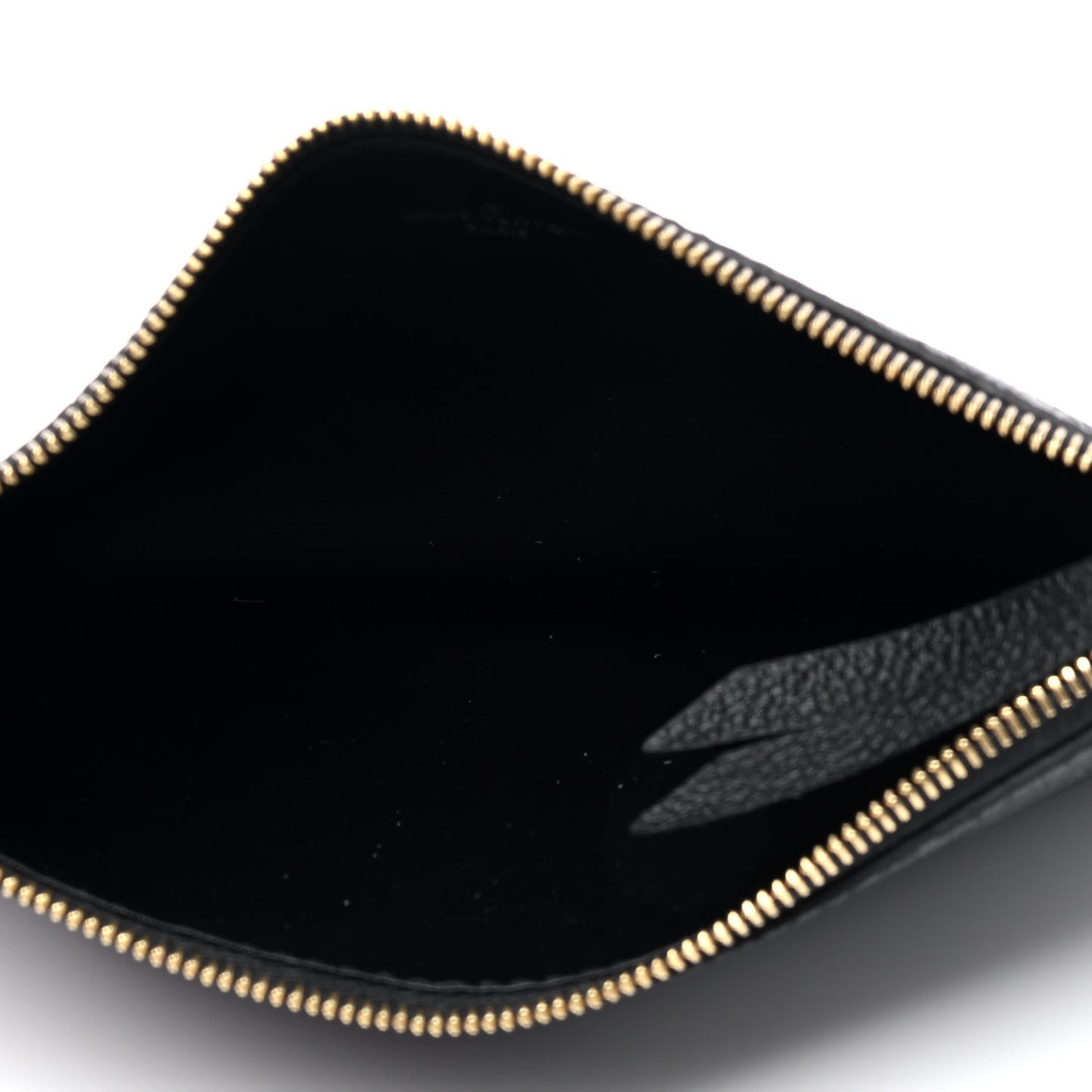 Empreinte Felicie Chain Wallet Zippered Insert Black