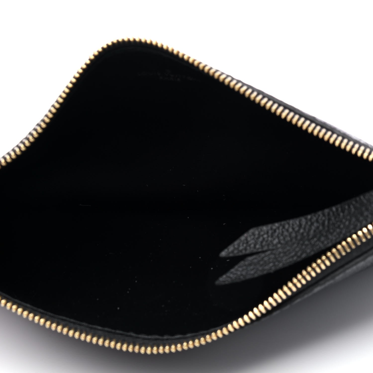 Louis Vuitton Empreinte Felicie Chain Wallet Zippered Insert Black 3 of 4