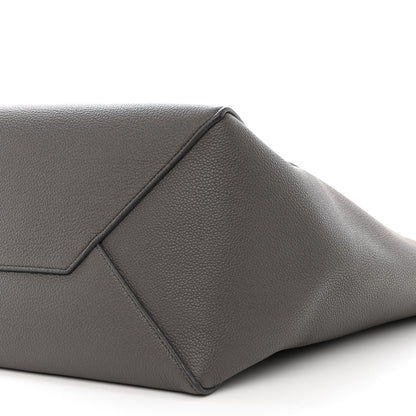 Celine Soft Grained Calfskin Small Belt Cabas Phantom Taupe 10 of 10