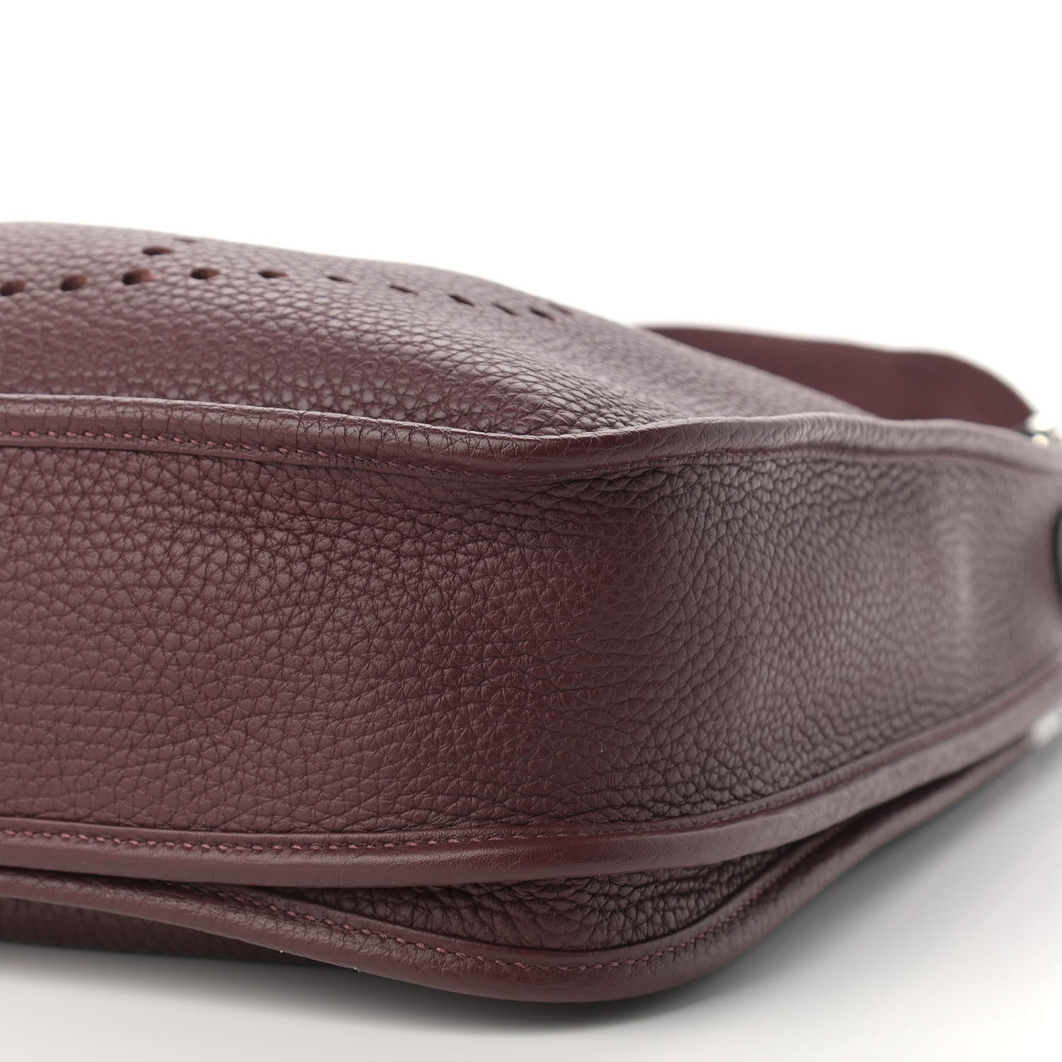 Hermes Taurillon Clemence Evelyne III PM Bordeaux 10 of 12