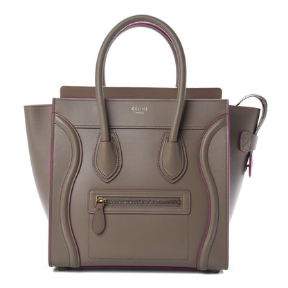 Celine Palmelato Calfskin Micro Luggage Beige 1 of 11