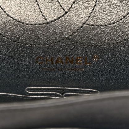 Chanel Metallic Calfskin Quilted 2.55 Reissue 225 Flap Charcoal 11 of 19