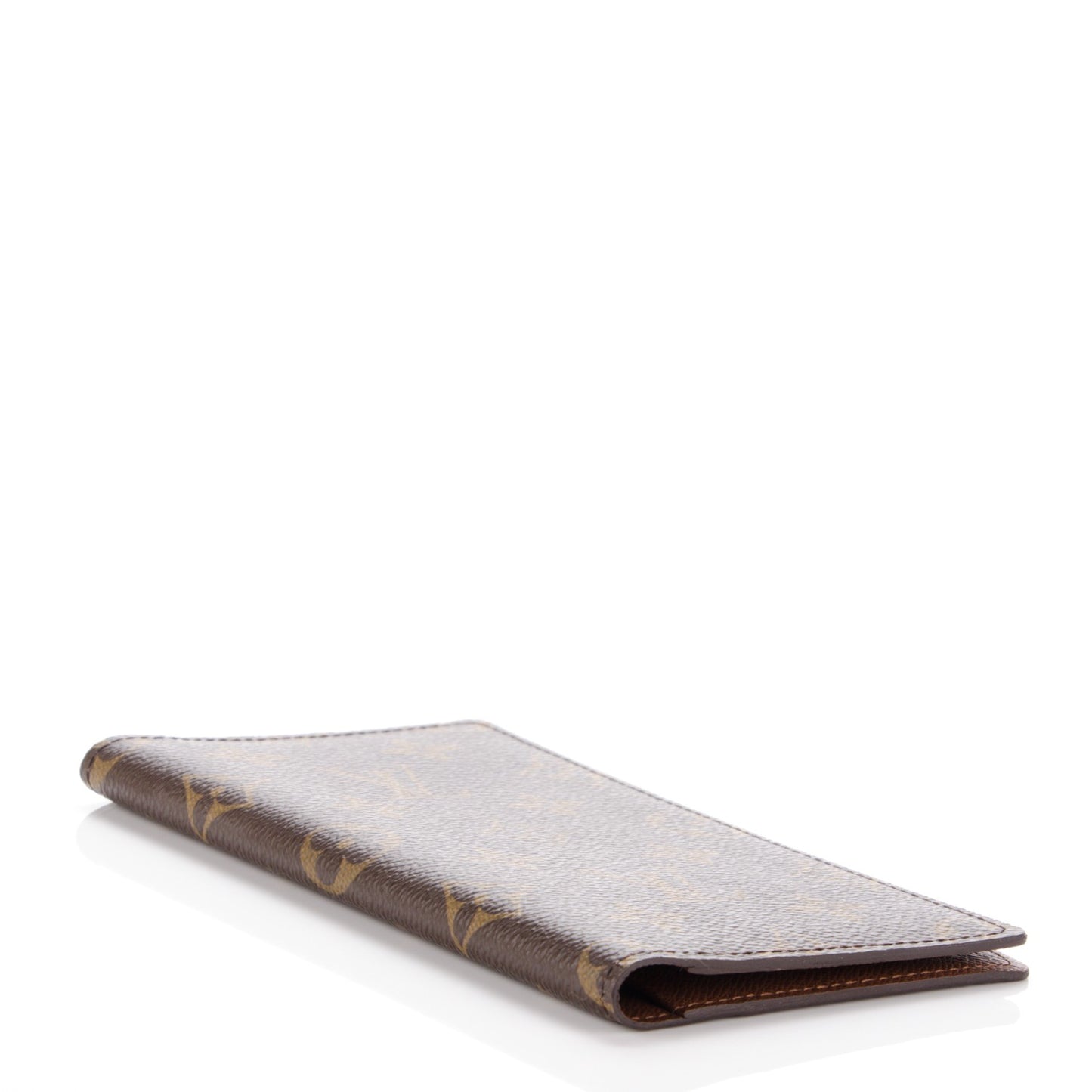 Monogram Checkbook Holder Wallet