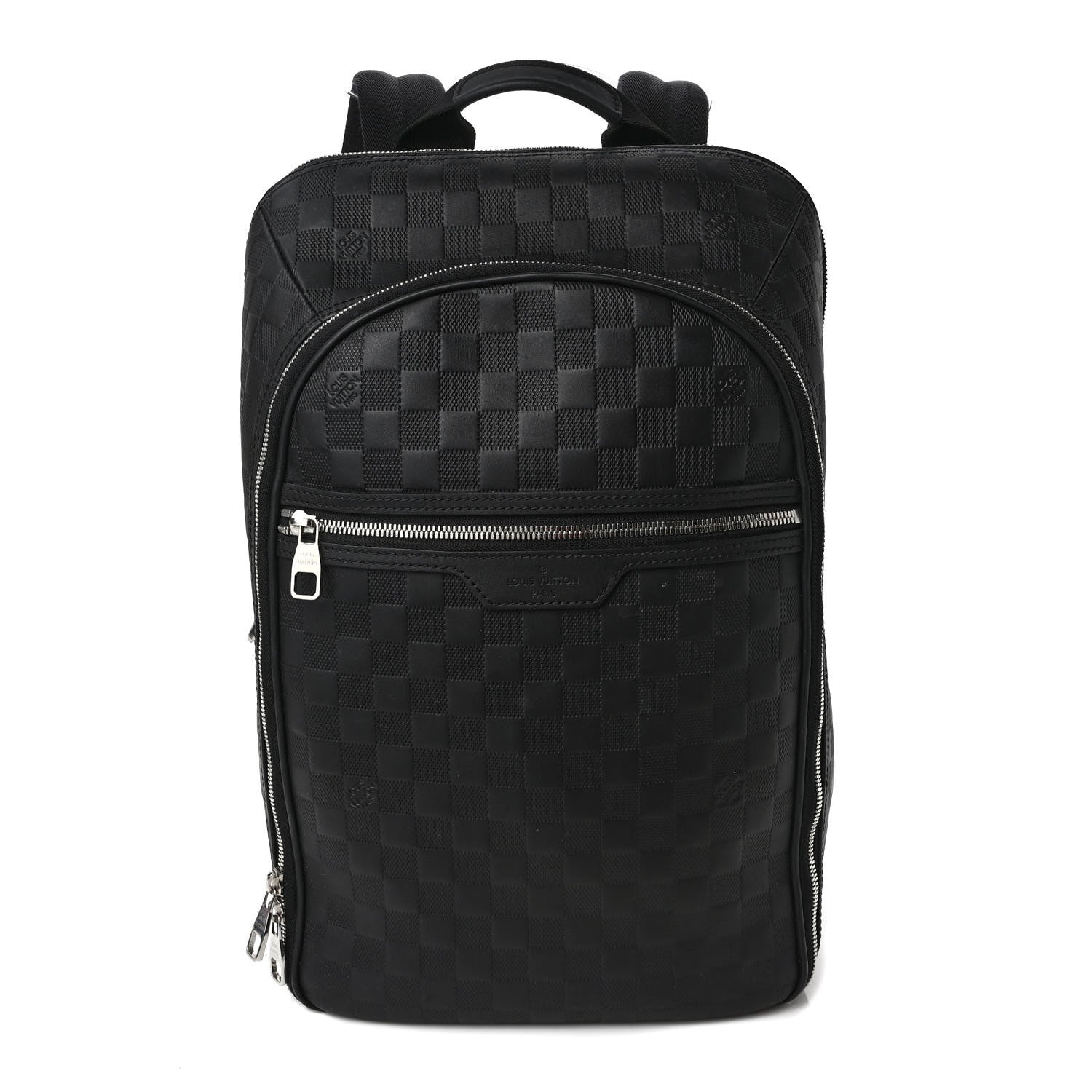 Louis Vuitton Damier Infini Michael Backpack Black 1 of 9
