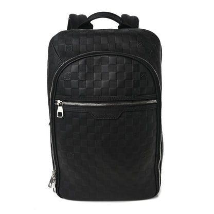 Louis Vuitton Damier Infini Michael Backpack Black 1 of 9