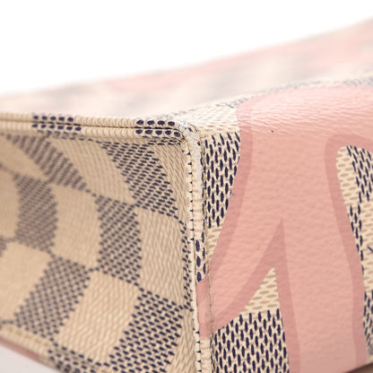 Louis Vuitton Damier Azur Tahitienne Toiletry Pouch 26 8 of 10