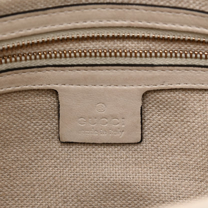 Gucci Calfskin Handmade Medium Flap Shoulder Bag Off White 6 of 14