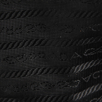 Prada Soft Calf Pleated Hobo Nero Black 10 of 10