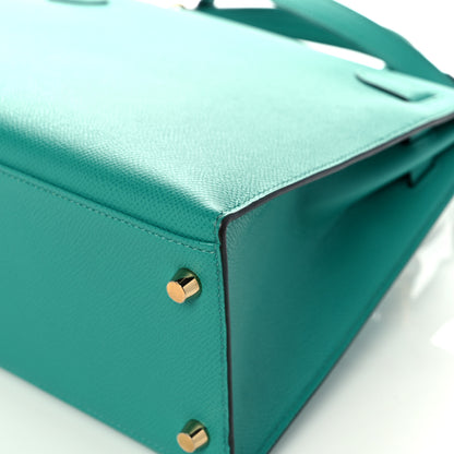 Hermes Epsom Kelly Sellier 28 Vert Verone 12 of 13