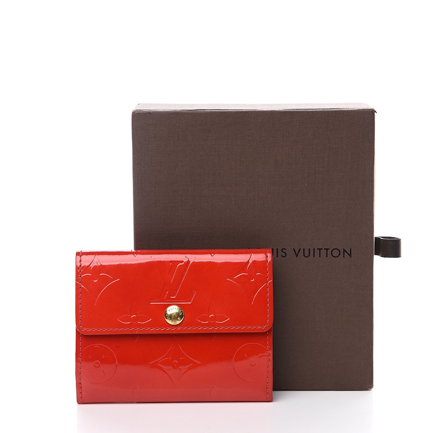 Vernis Ludlow Wallet Rouge