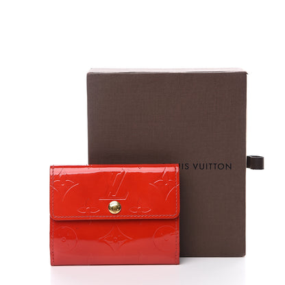Louis Vuitton Vernis Ludlow Wallet Rouge 8 of 8