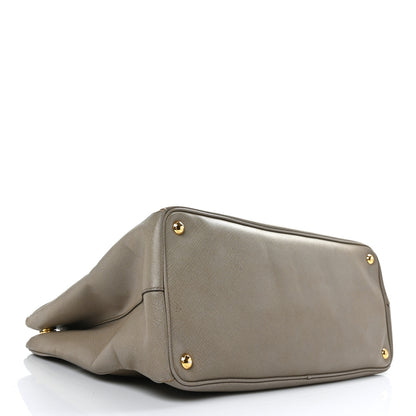 Prada Saffiano Lux Extra Large Galleria Double Zip Tote Argilla 3 of 11