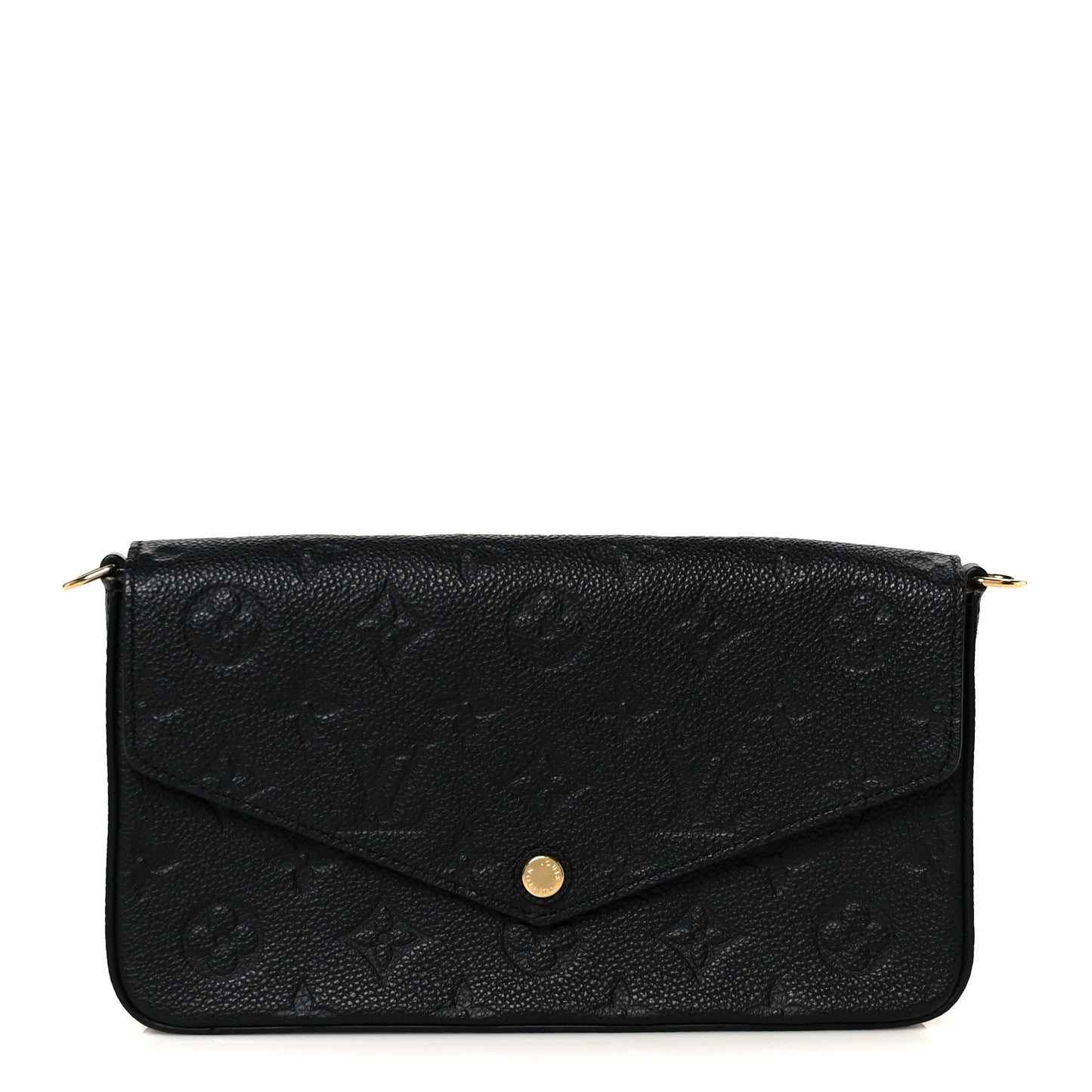 Empreinte Pochette Felicie Chain Wallet Black