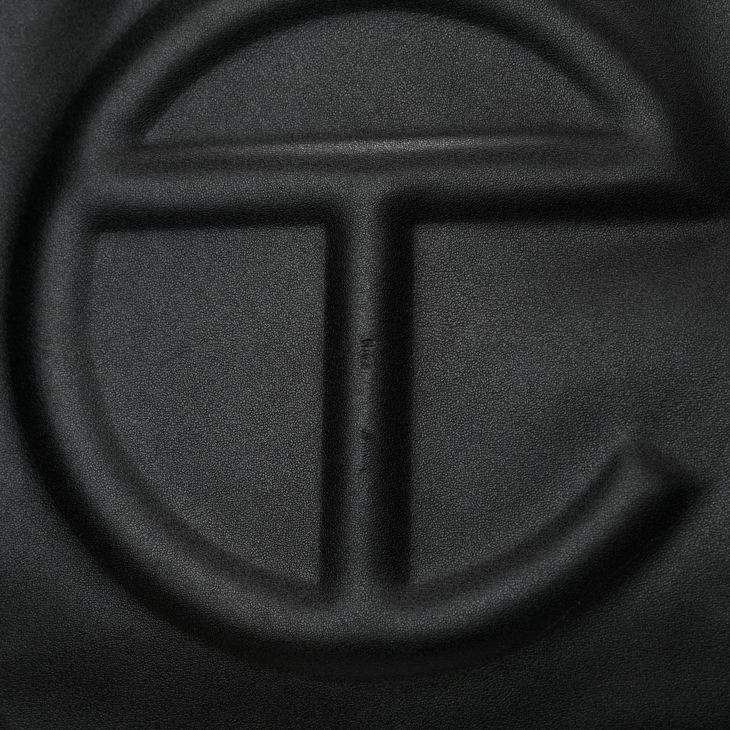 Vegan Leather Medium Shopping Bag Black