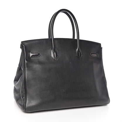 Hermes Swift Birkin 35 Black 3 of 32