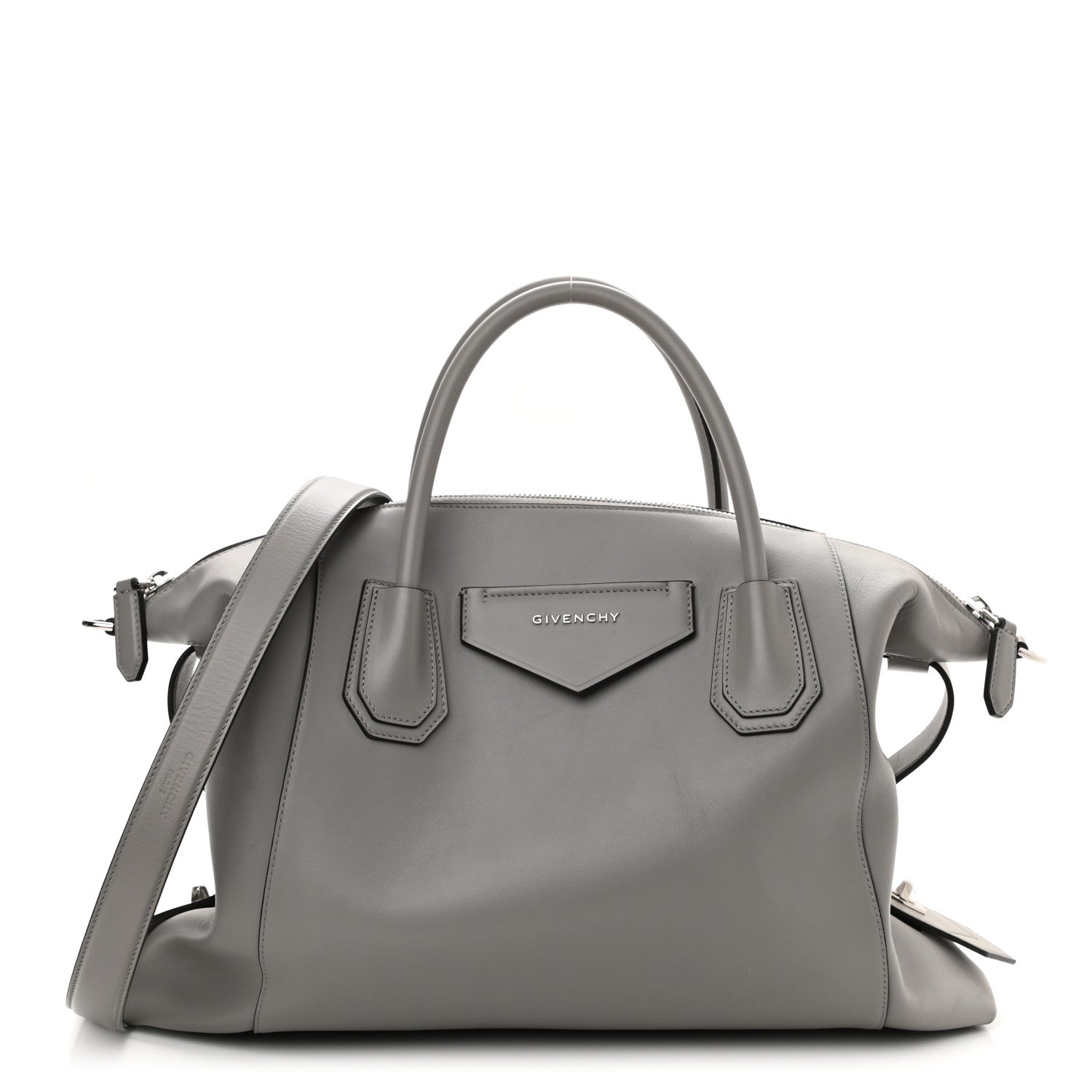 Givenchy Smooth Calfskin Medium Soft Antigona Grey 1 of 8