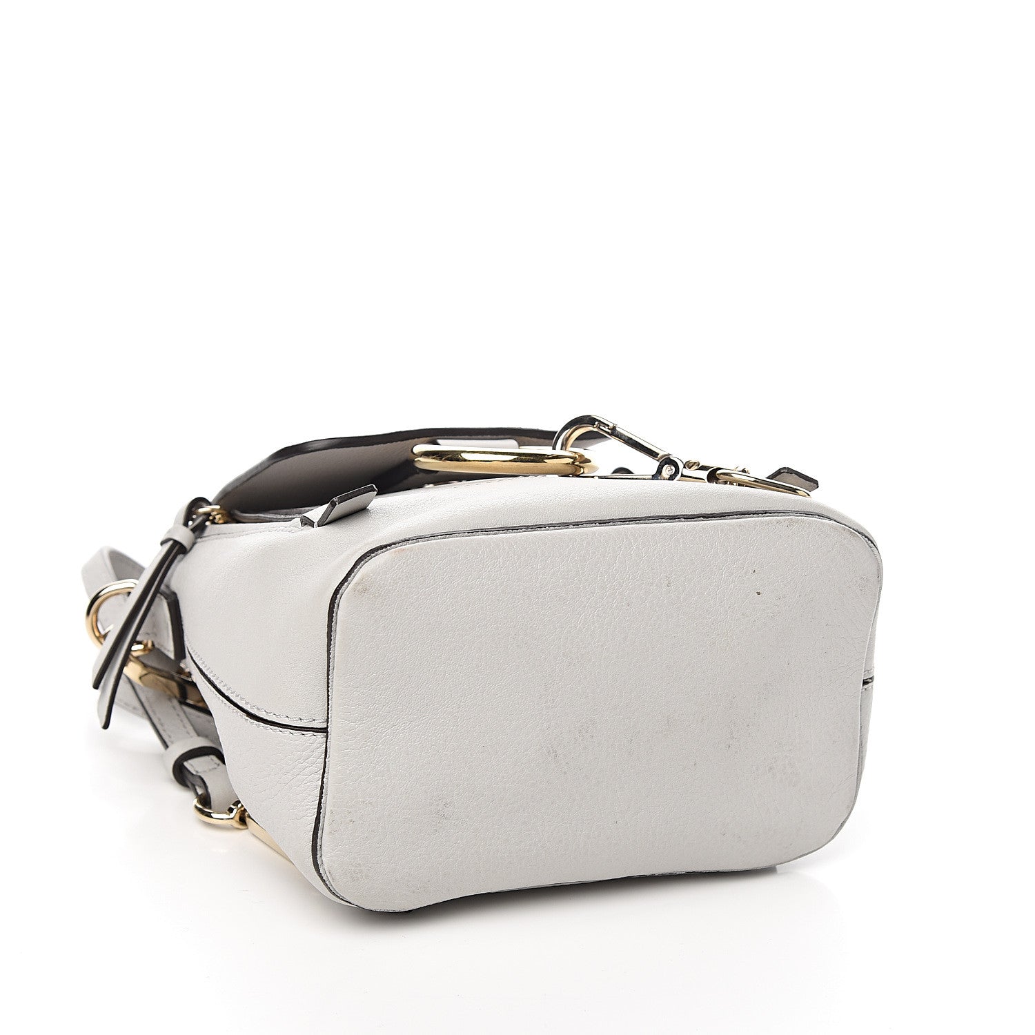 Chloe Suede Calfskin Mini Faye Backpack Airy Grey 3 of 11